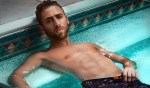 Artem Lyinh In Pool